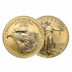 2026 1온스 아메리칸 골드 이글 불리온 주화(Coin) 50$(USD) - 22k